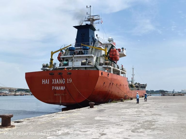 Geti Media UKM - Kapal MT HAI XIANG 19 Angkut CPO Aceh Menuju India