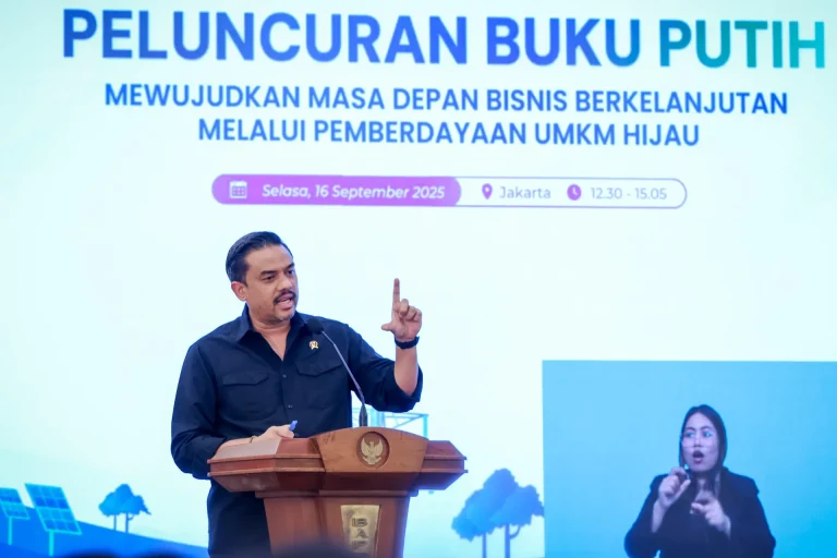 Geti Media UKM - Menteri Maman Abdurrahman Tekankan Pentingnya UMKM Hijau