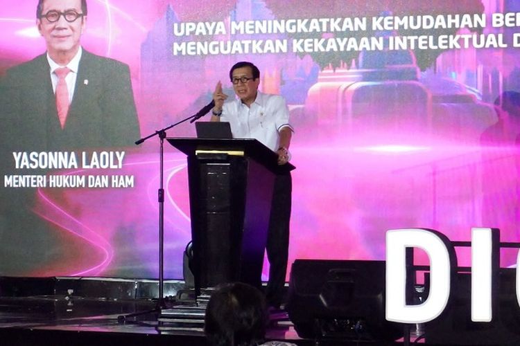 Menteri Hukum dan HAM Mendorong UMKM untuk Mengajukan Pendaftaran Kekayaan Intelektual