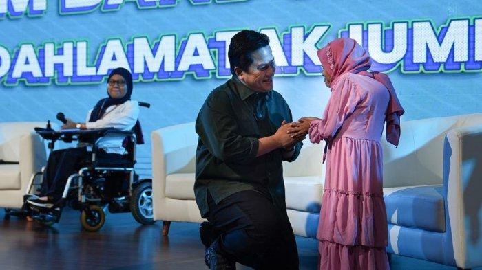 Mendukung Penguatan Ekonomi, Erick Thohir Membantu Memfasilitasi UMKM Disabilitas