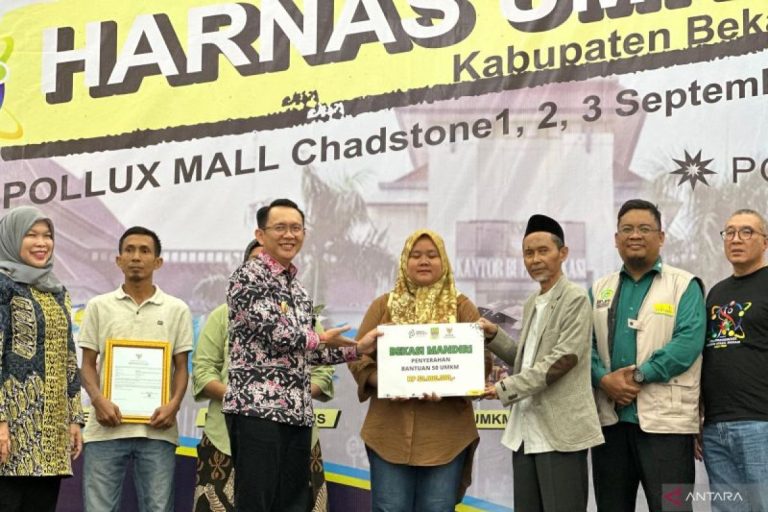 Pemkab Bekasi dorong produk UMKM mampu tembus pasar modern