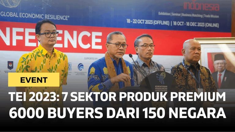 Trade Expo Indonesia 2023 Memamerkan Semangat Kewirausahaan Negara