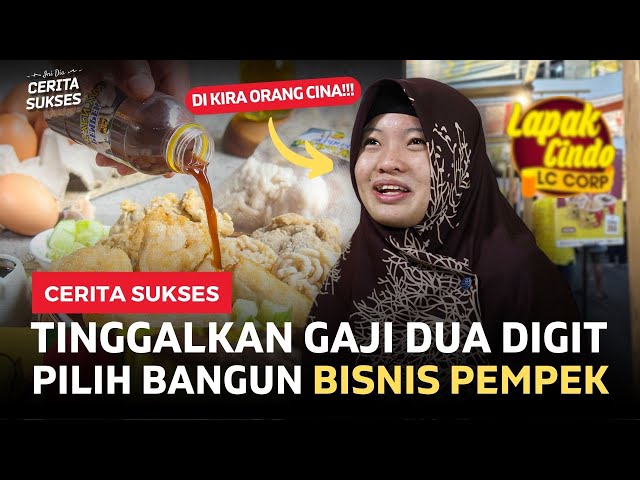 Pendiri Lapak Cindo Pempek, Berbagi Cerita Sukses Resign demi Membangun Usaha Sendiri