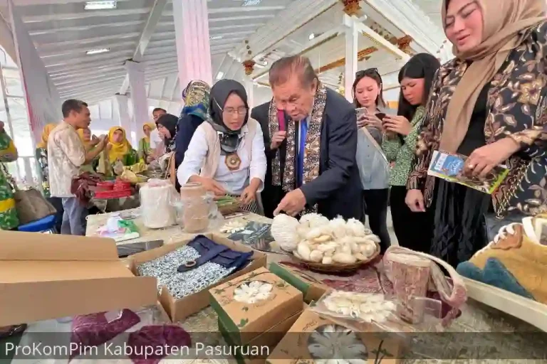 UMKM Kreatif Pasuruan Sambut Delegasi Brunei Darussalam