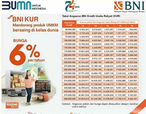 Syarat Lengkap KUR BNI 2025 untuk UMKM