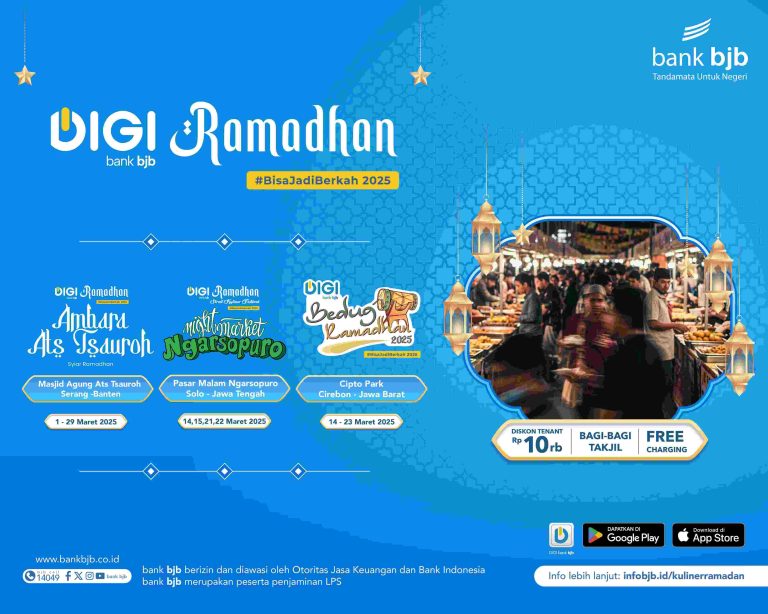 DIGI Ramadan Festival Dukung UMKM Go Digital Bareng bank bjb