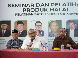 Geti Media UKM - UKM BPSH KAHMI Diperkuat Lewat Sertifikasi Halal Self Declare