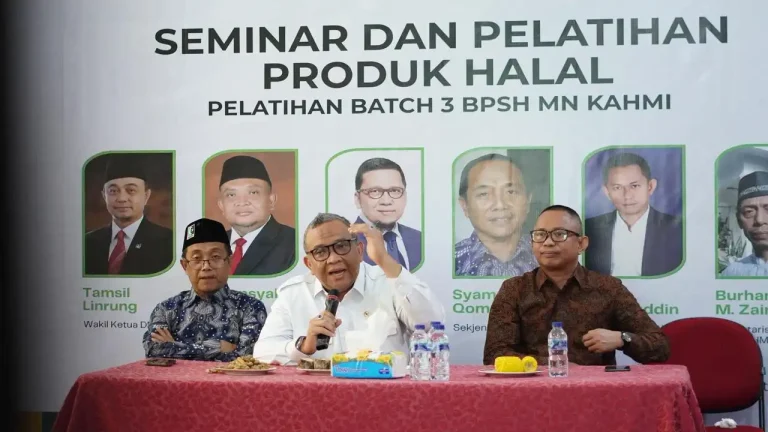 Geti Media UKM - UKM BPSH KAHMI Diperkuat Lewat Sertifikasi Halal Self Declare