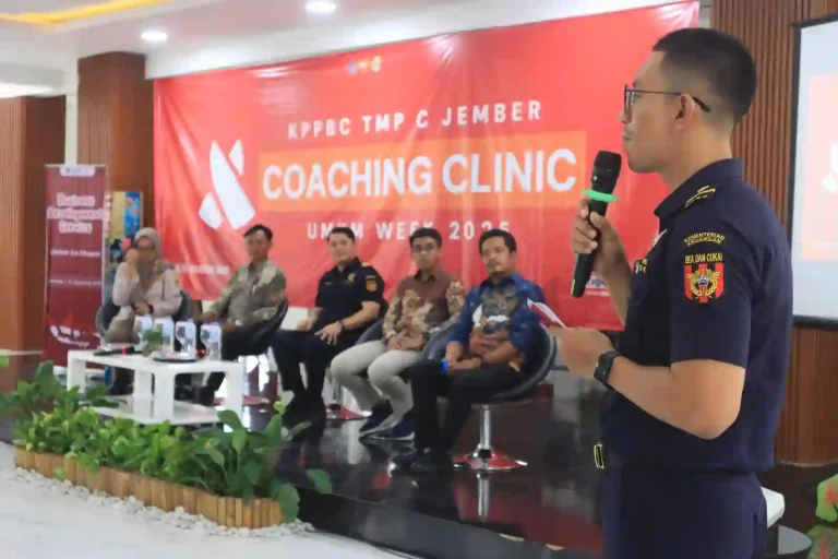 Geti Media UKM - Coaching Clinic Ekspor Bea Cukai Jember Dorong UMKM Naik Kelas