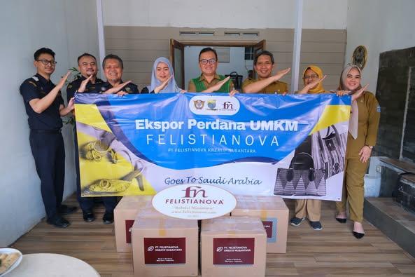 Geti Media UKM - UMKM Bandung Ekspor Tas Kulit ke Arab Saudi
