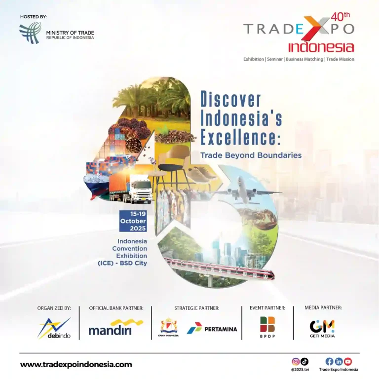 Geti Media UKM - Trade Expo Indonesia 2025 Catat 977 Peserta Pameran Siap Ramaikan