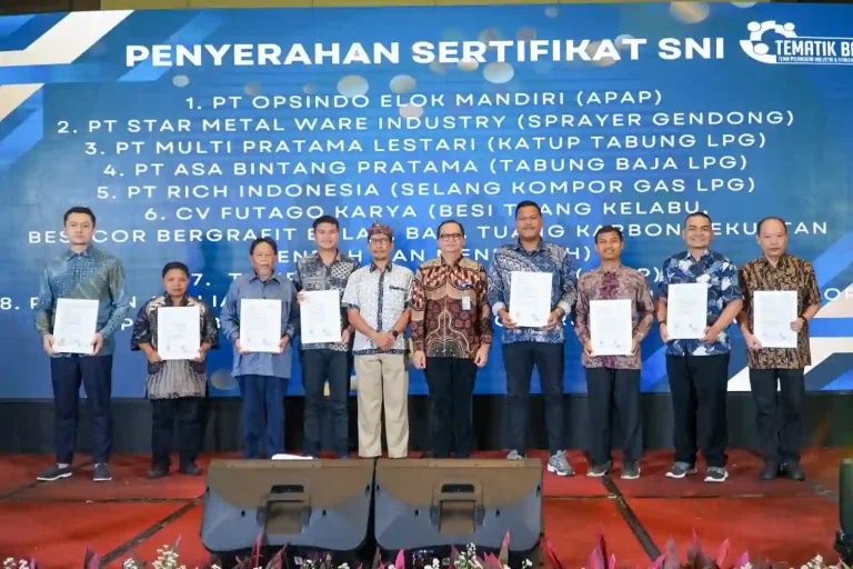 Geti Media UKM - Kemenperin Targetkan Penguatan Industri Melalui Sertifikasi dan Standardisasi