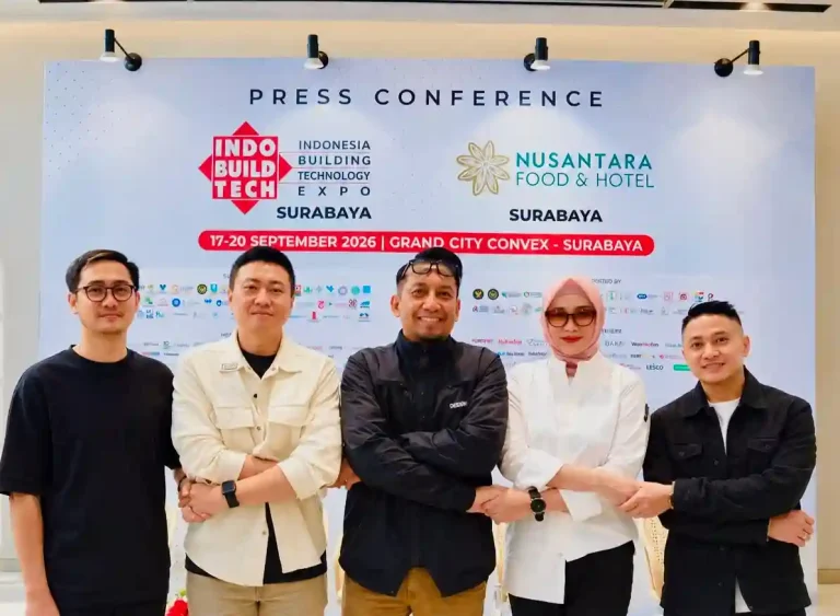 Geti Media UKM - IndoBuildTech Expo Surabaya 2026 Perkuat Industri Konstruksi Arsitektur Dan Interior